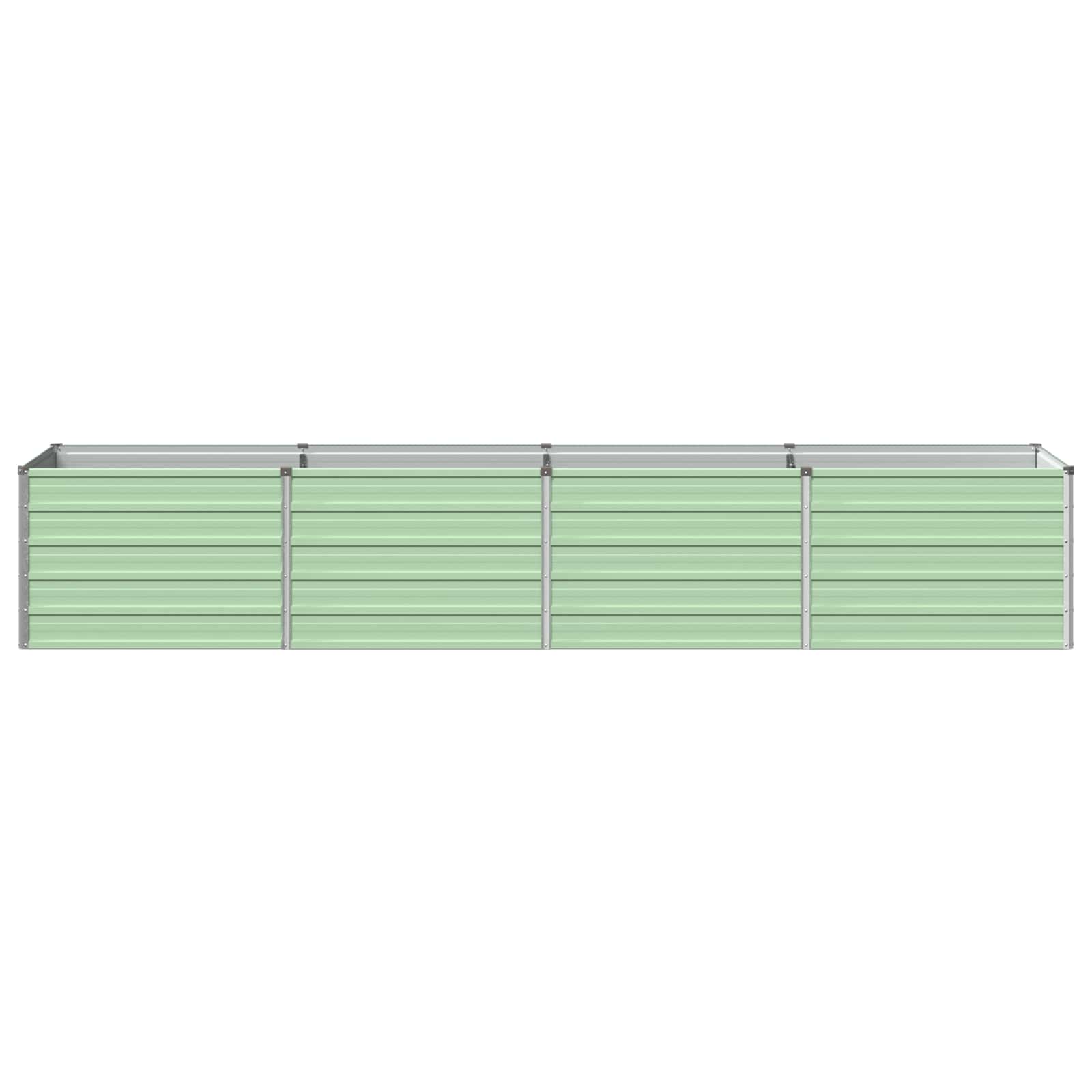 Υψωμένο Κρεβάτι Κήπου Παστέλ Πράσινο 320 x 80 x 55 εκ.