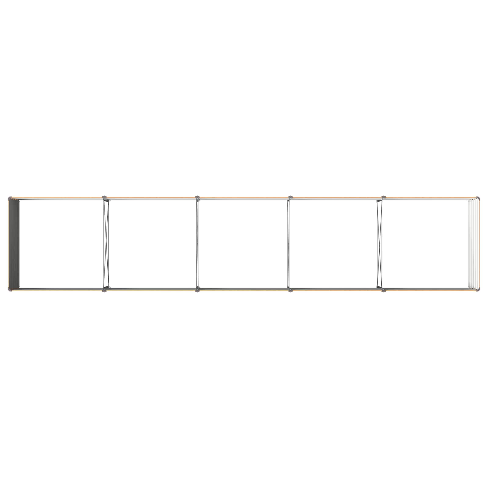 Υψωμένο Κρεβάτι Κήπου Φυσικό 400 x 80 x 55 εκ. - Pakobazaar