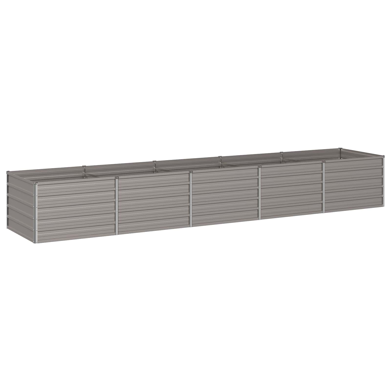 Υψωμένο Κρεβάτι Κήπου Σκ rusty 400 x 80 x 55 εκ. κοντόν - Pakobazaar