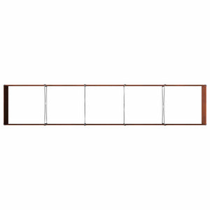 Υψωμένο Κρεβάτι Κήπου Σκ rusty 400 x 80 x 55 εκ. κοντόν - Pakobazaar