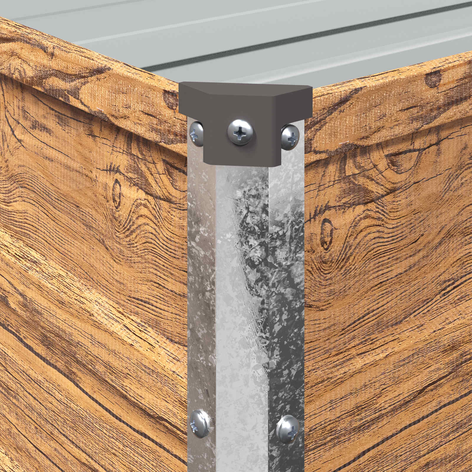 Υψωμένο Κρεβάτι Κήπου Ξύλινο Καφέ 480 x 80 x 55 εκ. - Pakobazaar