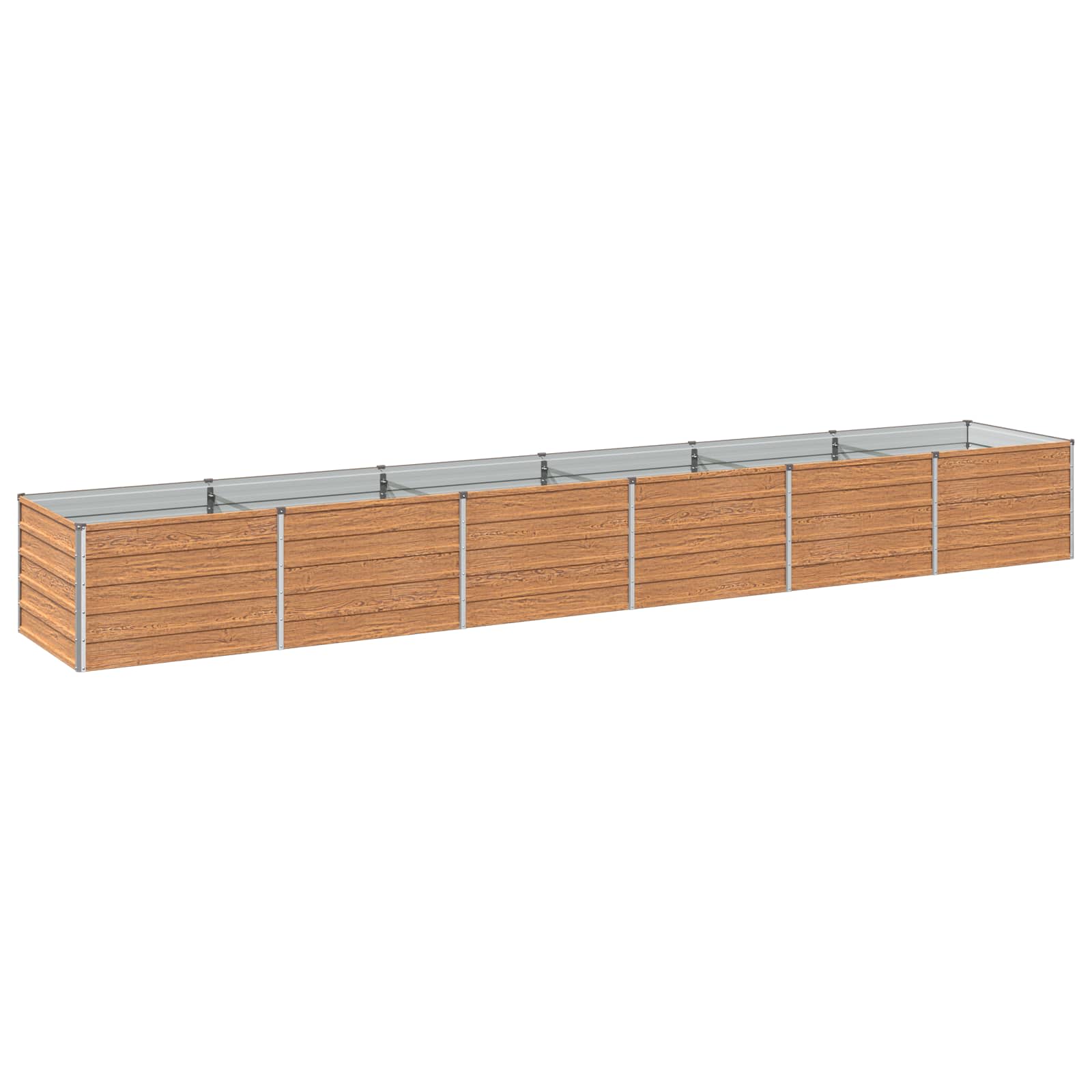 Υψωμένο Κρεβάτι Κήπου Ξύλινο Καφέ 480 x 80 x 55 εκ. - Pakobazaar