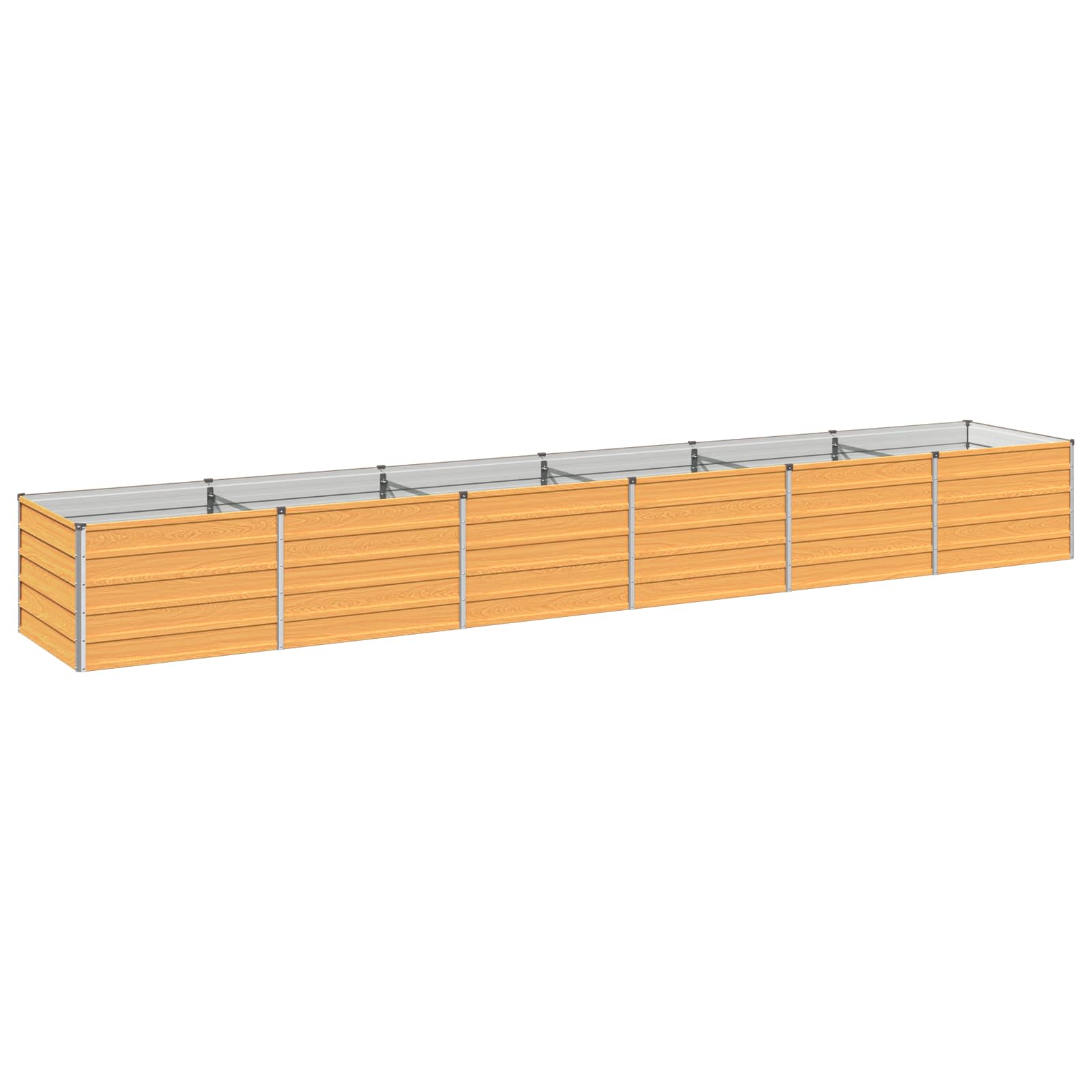 Υψωμένο Κρεβάτι Κήπου Φυσικό 480 x 80 x 55 εκ. - Pakobazaar