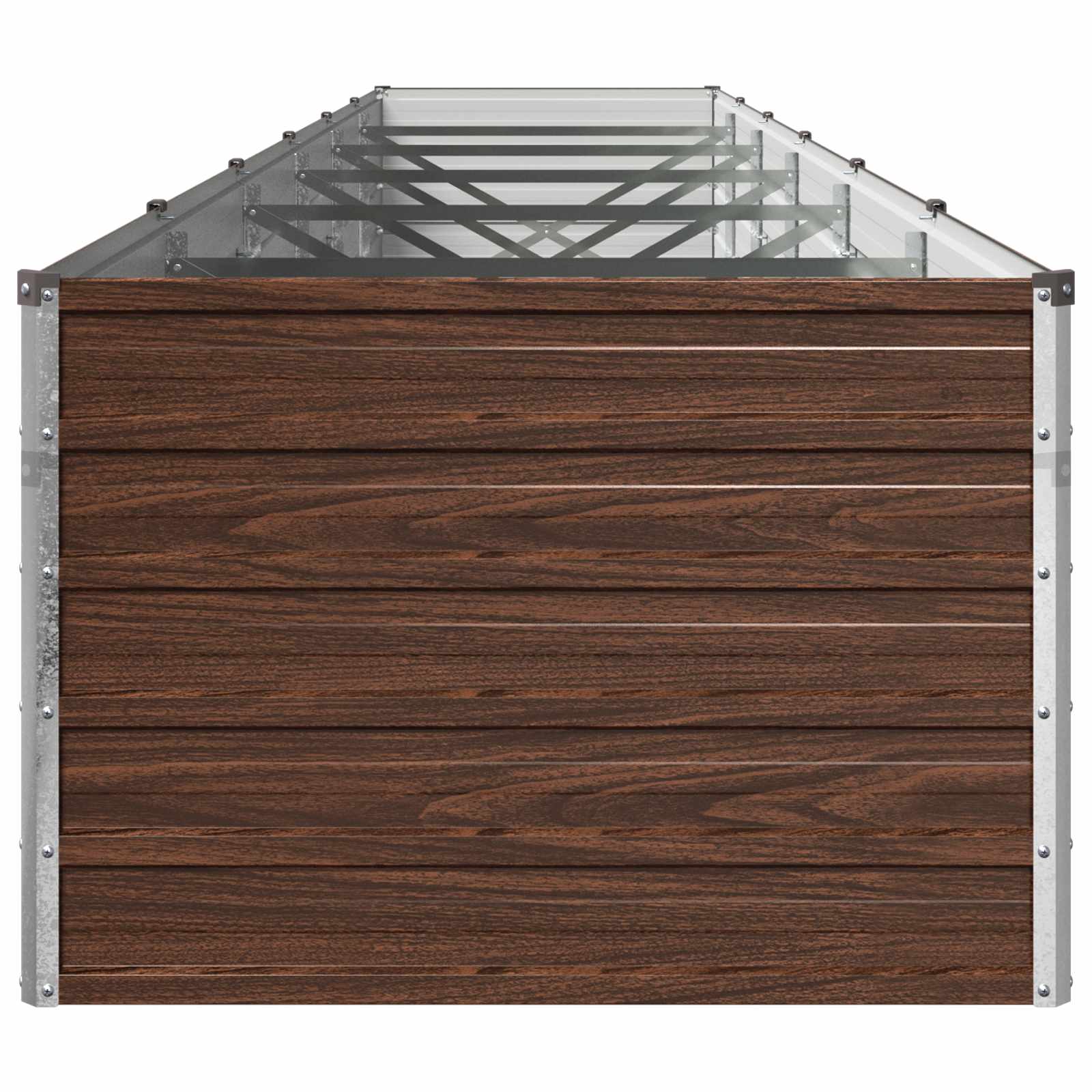 Υψωμένο Κρεβάτι Κήπου Μαύρο 480 x 80 x 55 εκ. - Pakobazaar