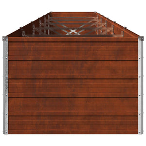 Υψωμένο Κρεβάτι Κήπου Σκ rusty 480 x 80 x 55 εκ. κοντόν - Pakobazaar