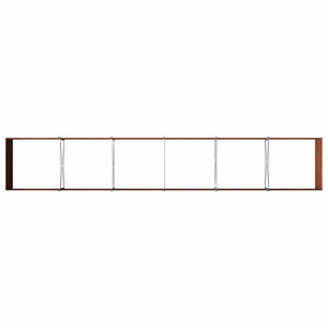 Υψωμένο Κρεβάτι Κήπου Σκ rusty 480 x 80 x 55 εκ. κοντόν - Pakobazaar