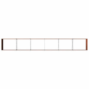 Υψωμένο Κρεβάτι Κήπου Σκ rusty 600 x 80 x 55 εκ. κοντόν - Pakobazaar