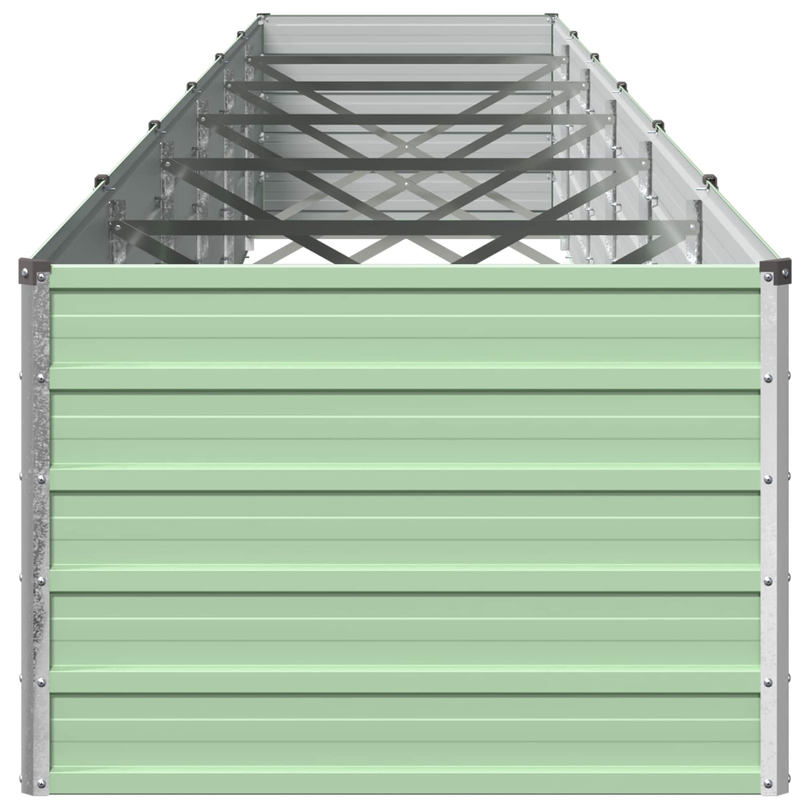 Υψωμένο Κρεβάτι Κήπου Παστέλ Πράσινο 600 x 80 x 55 εκ.
