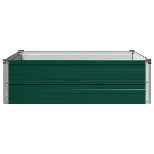 Υψωμένο Κρεβάτι Κήπου Πράσινο 100 x 80 x 24 εκ.