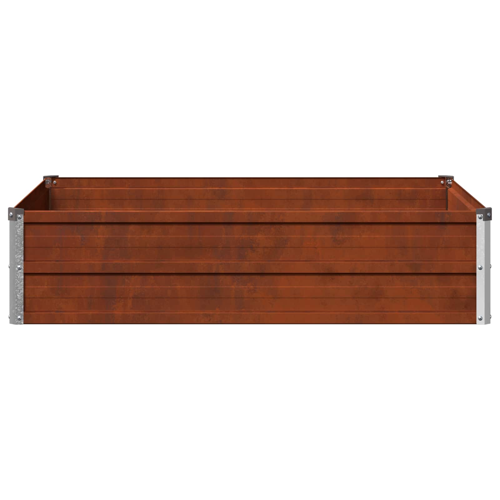 Υψωμένο Κρεβάτι Κήπου Σκ rusty 100 x 80 x 24 εκ. κοντόν - Pakobazaar