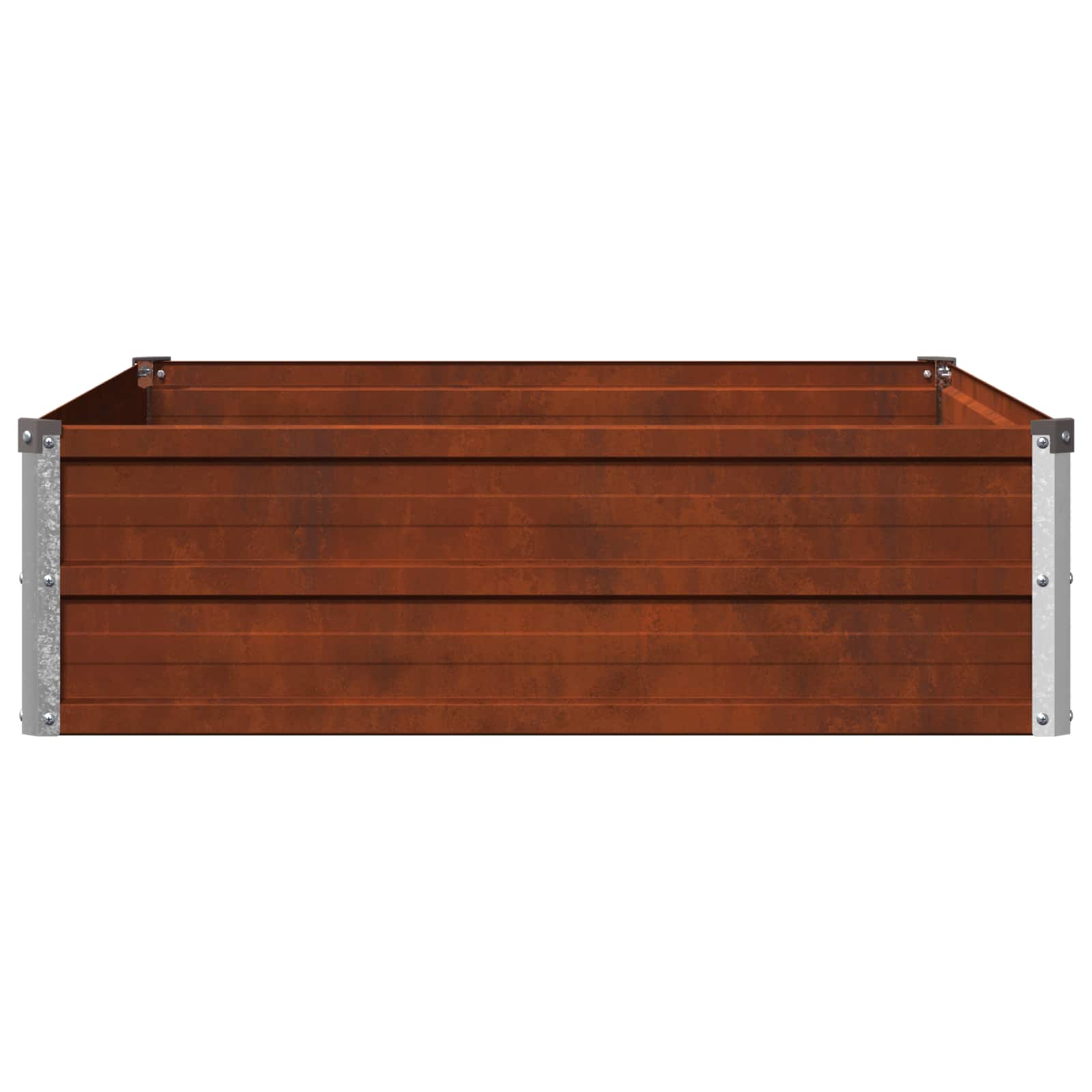 Υψωμένο Κρεβάτι Κήπου Σκ rusty 100 x 80 x 24 εκ. κοντόν - Pakobazaar