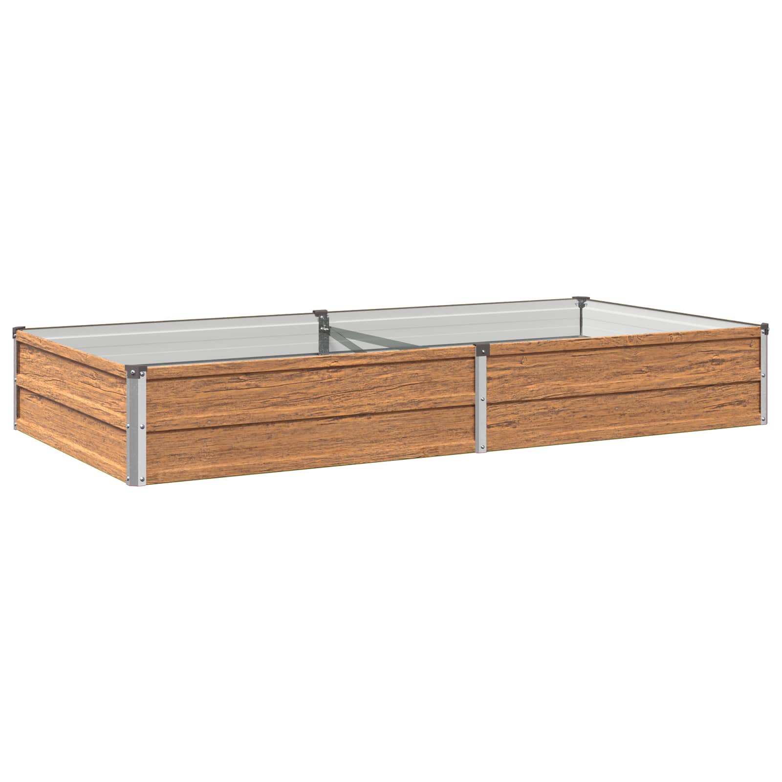 Υψωμένο Κρεβάτι Κήπου Ξύλινο Καφέ 160 x 80 x 24 εκ. - Pakobazaar
