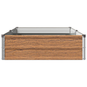 Υψωμένο Κρεβάτι Κήπου Ξύλινο Καφέ 160 x 80 x 24 εκ. - Pakobazaar