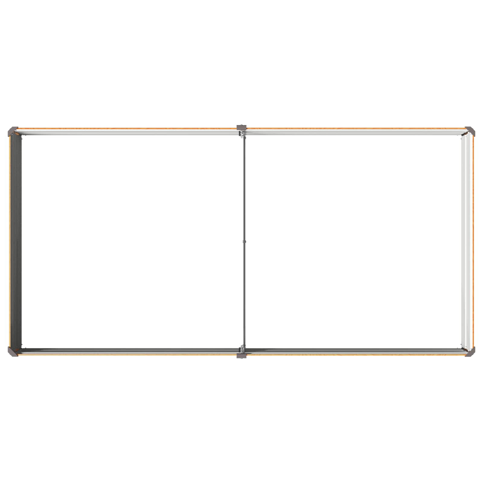 Υψωμένο Κρεβάτι Κήπου Φυσικό 160 x 80 x 24 εκ.
