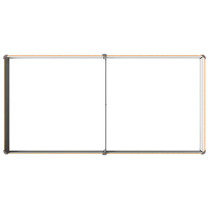 Υψωμένο Κρεβάτι Κήπου Φυσικό 160 x 80 x 24 εκ.