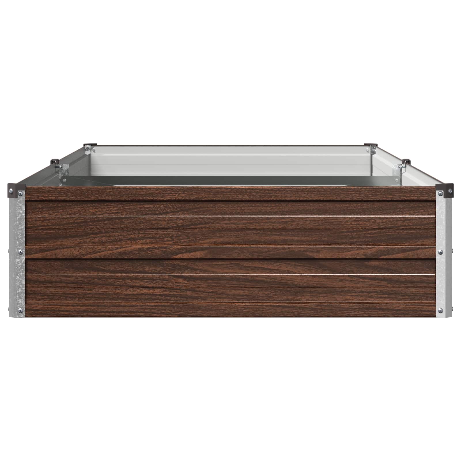 Υψωμένο Κρεβάτι Κήπου Μαύρο 160 x 80 x 24 εκ.