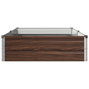 Υψωμένο Κρεβάτι Κήπου Μαύρο 160 x 80 x 24 εκ.