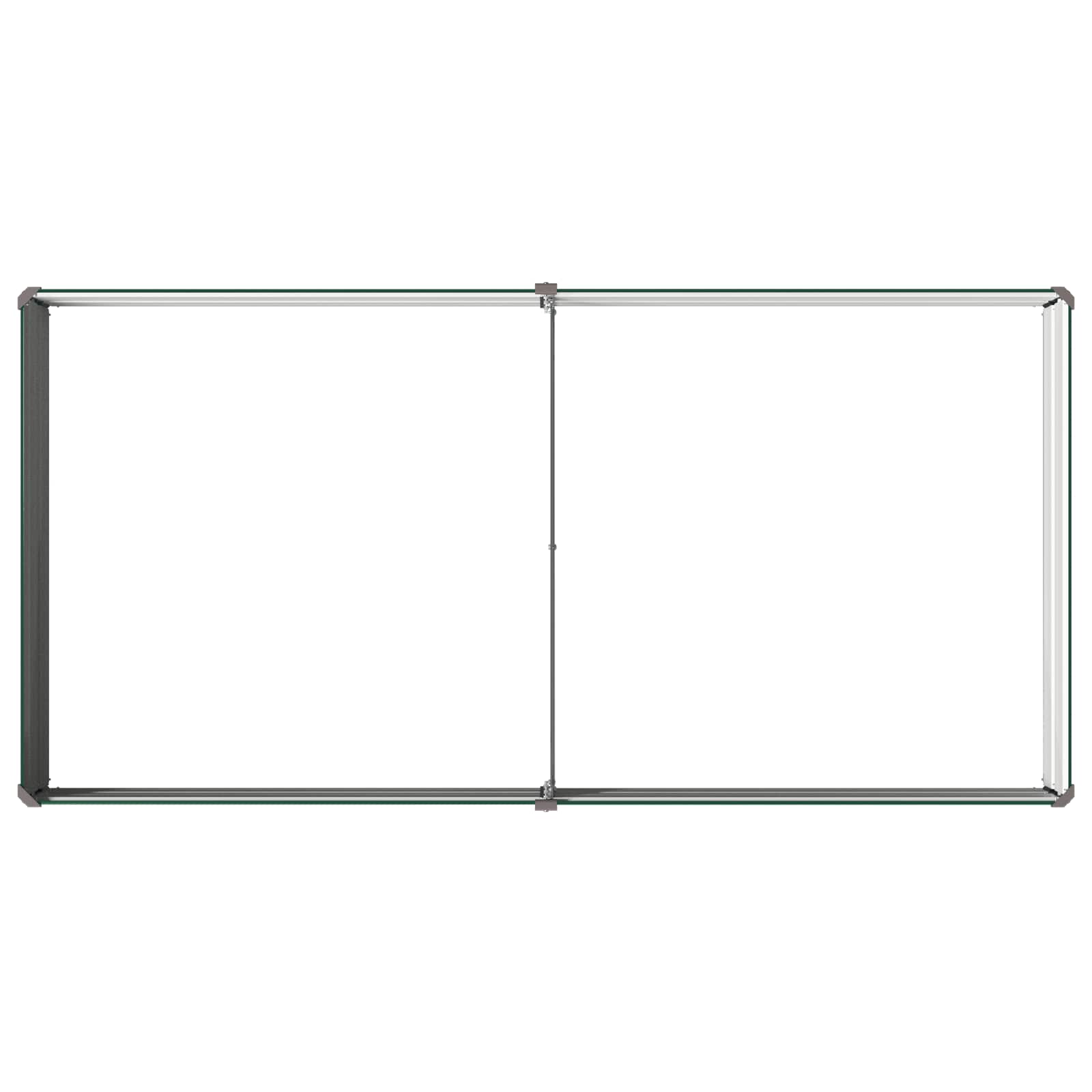 Υψωμένο Κρεβάτι Κήπου Πράσινο 160 x 80 x 24 εκ.