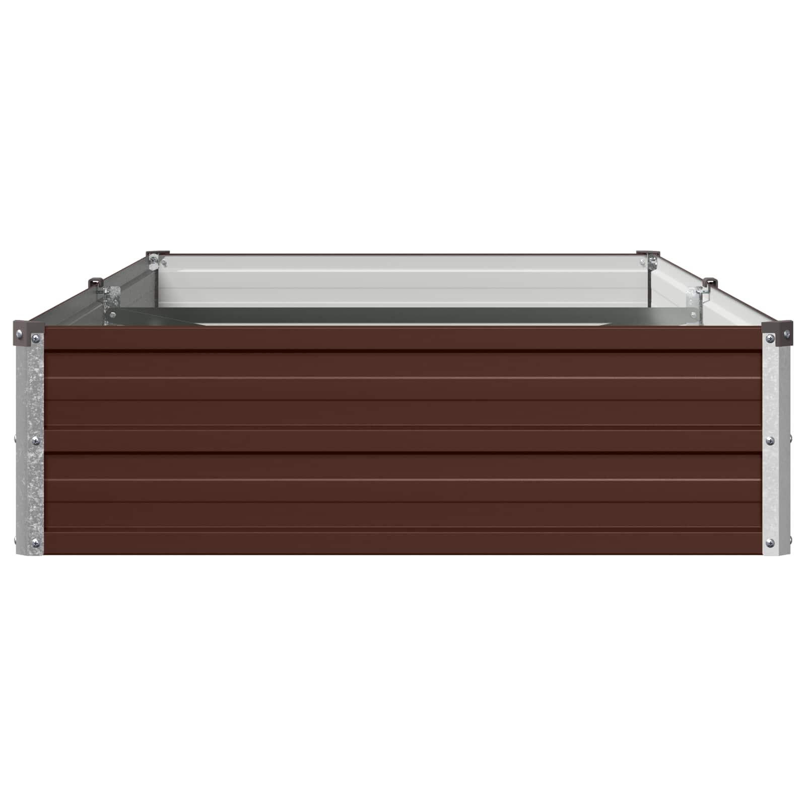 Υψωμένο Κρεβάτι Κήπου Καφέ 160 x 80 x 24 εκ.