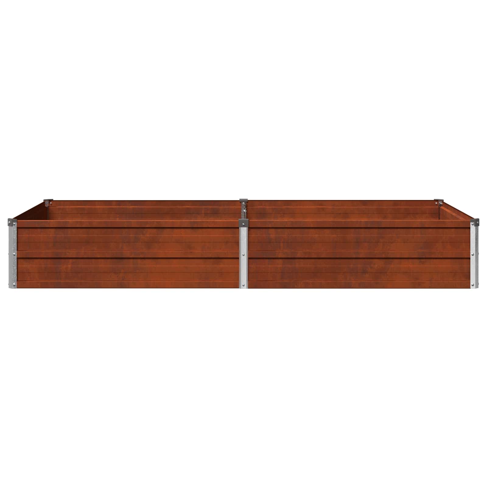 Υψωμένο Κρεβάτι Κήπου Σκ rusty 160 x 80 x 24 εκ. κοντόν - Pakobazaar