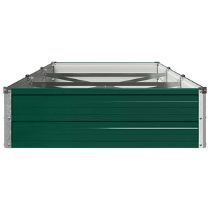 Υψωμένο Κρεβάτι Κήπου Πράσινο 240 x 80 x 24 εκ.