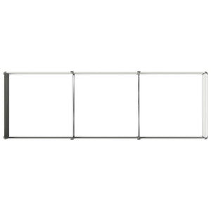 Υψωμένο Κρεβάτι Κήπου Γκρι 240 x 80 x 24 εκ.