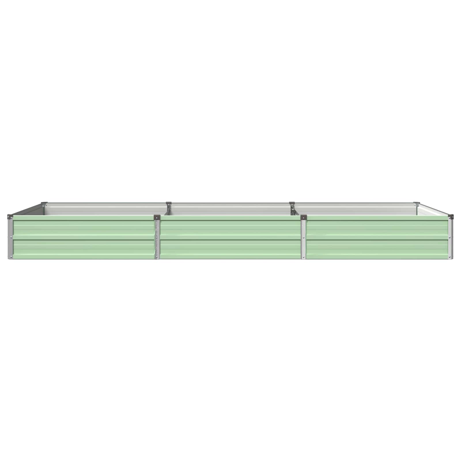 Υψωμένο Κρεβάτι Κήπου Παστέλ Πράσινο 240 x 80 x 24 εκ.