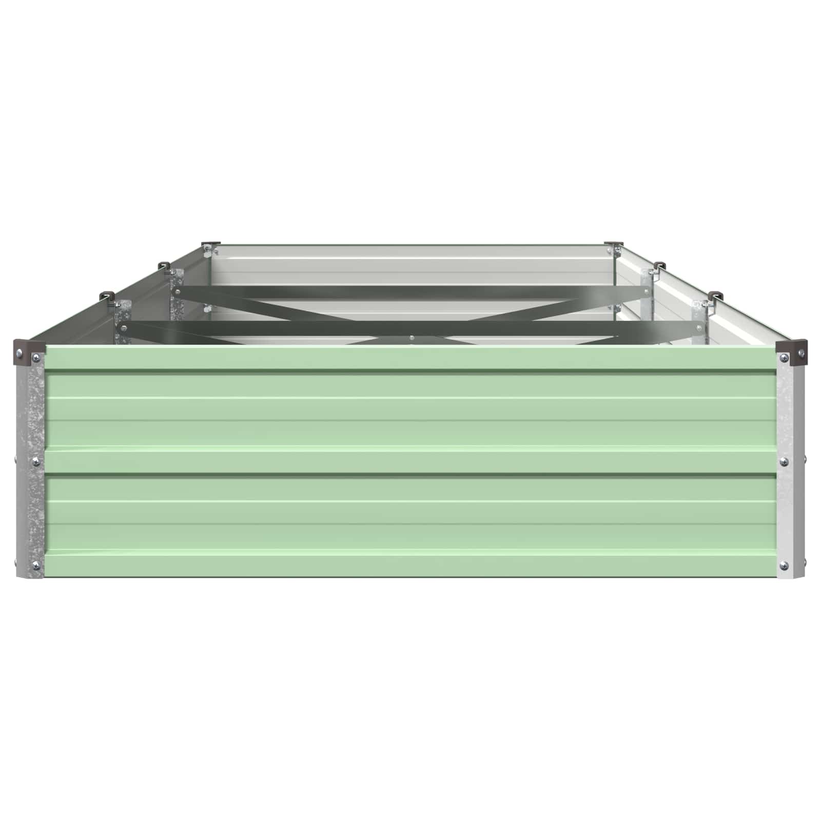 Υψωμένο Κρεβάτι Κήπου Παστέλ Πράσινο 240 x 80 x 24 εκ.