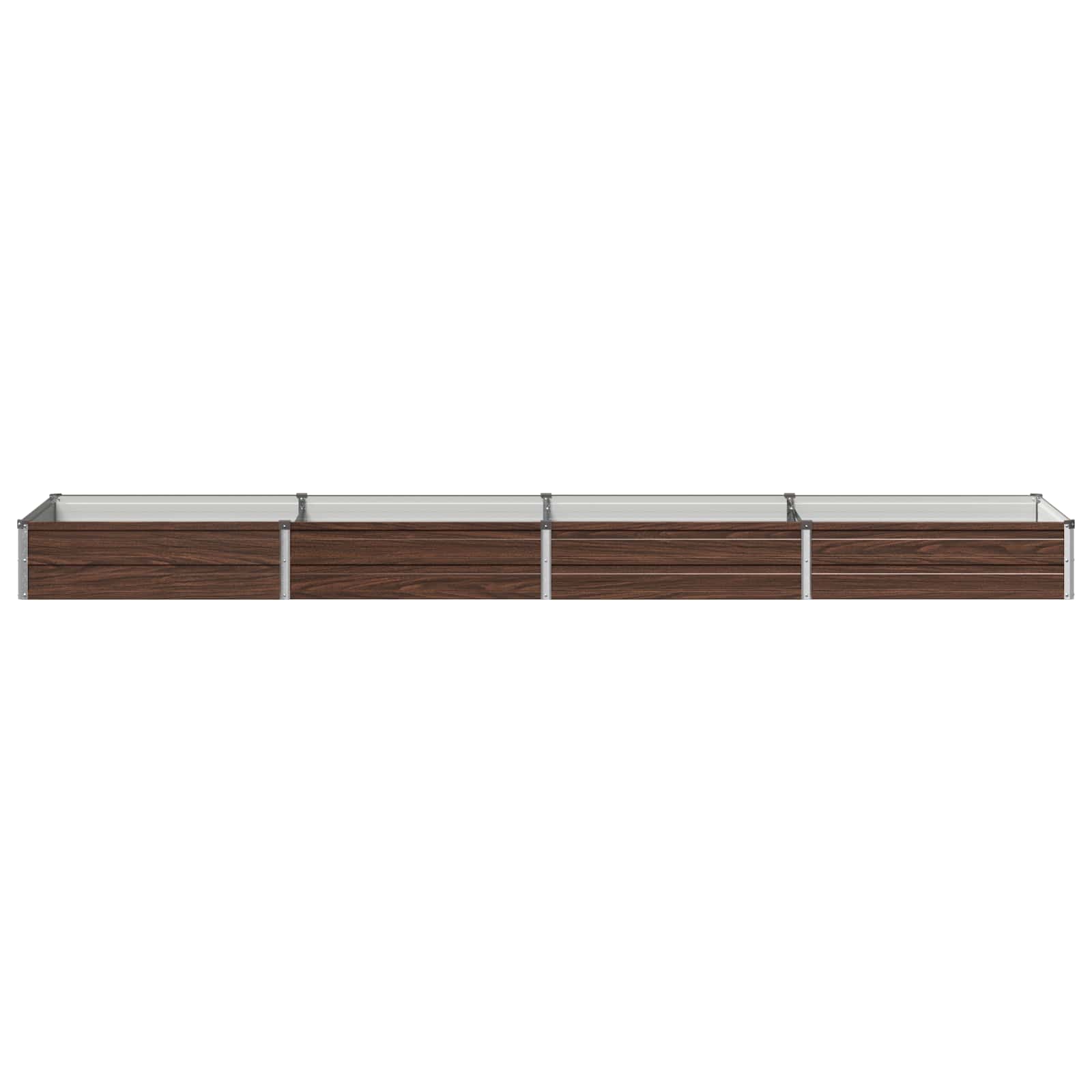 Υψωμένο Κρεβάτι Κήπου Μαύρο 320 x 80 x 24 εκ. - Pakobazaar