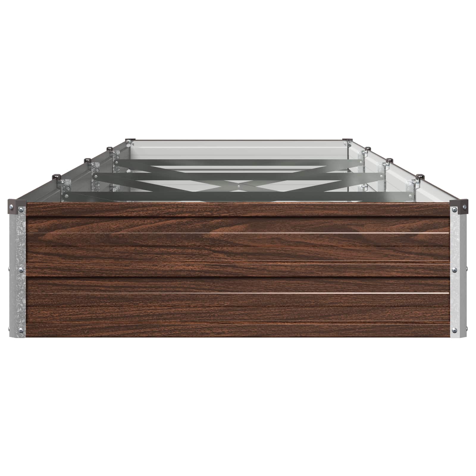 Υψωμένο Κρεβάτι Κήπου Μαύρο 320 x 80 x 24 εκ. - Pakobazaar