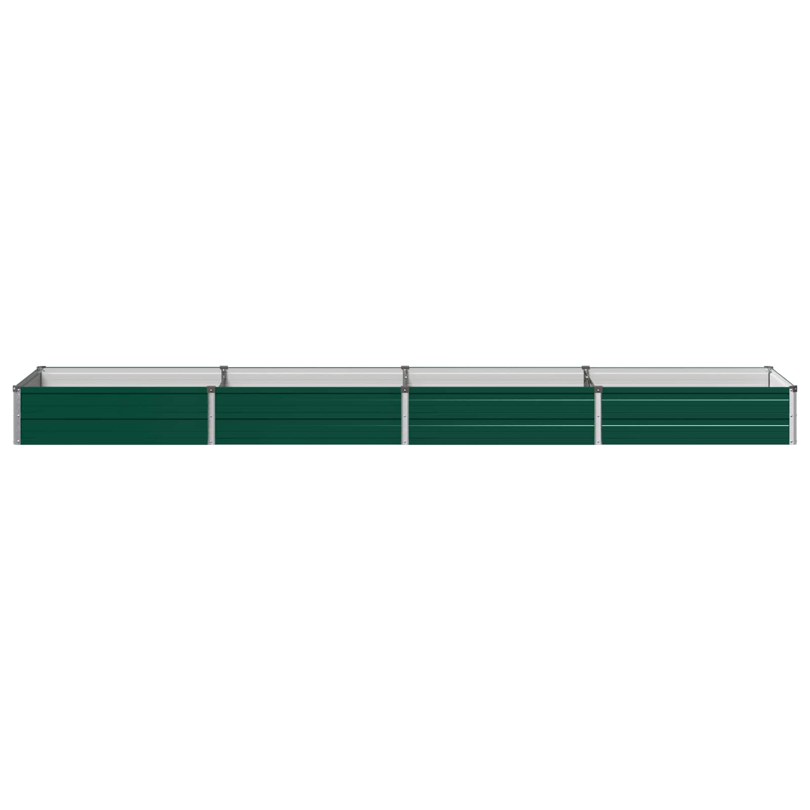 Υψωμένο Κρεβάτι Κήπου Πράσινο 320 x 80 x 24 εκ. - Pakobazaar