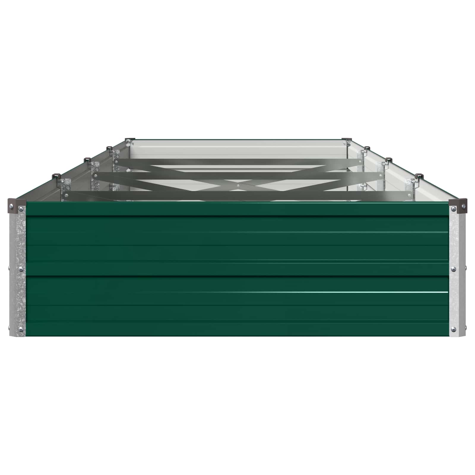 Υψωμένο Κρεβάτι Κήπου Πράσινο 320 x 80 x 24 εκ. - Pakobazaar