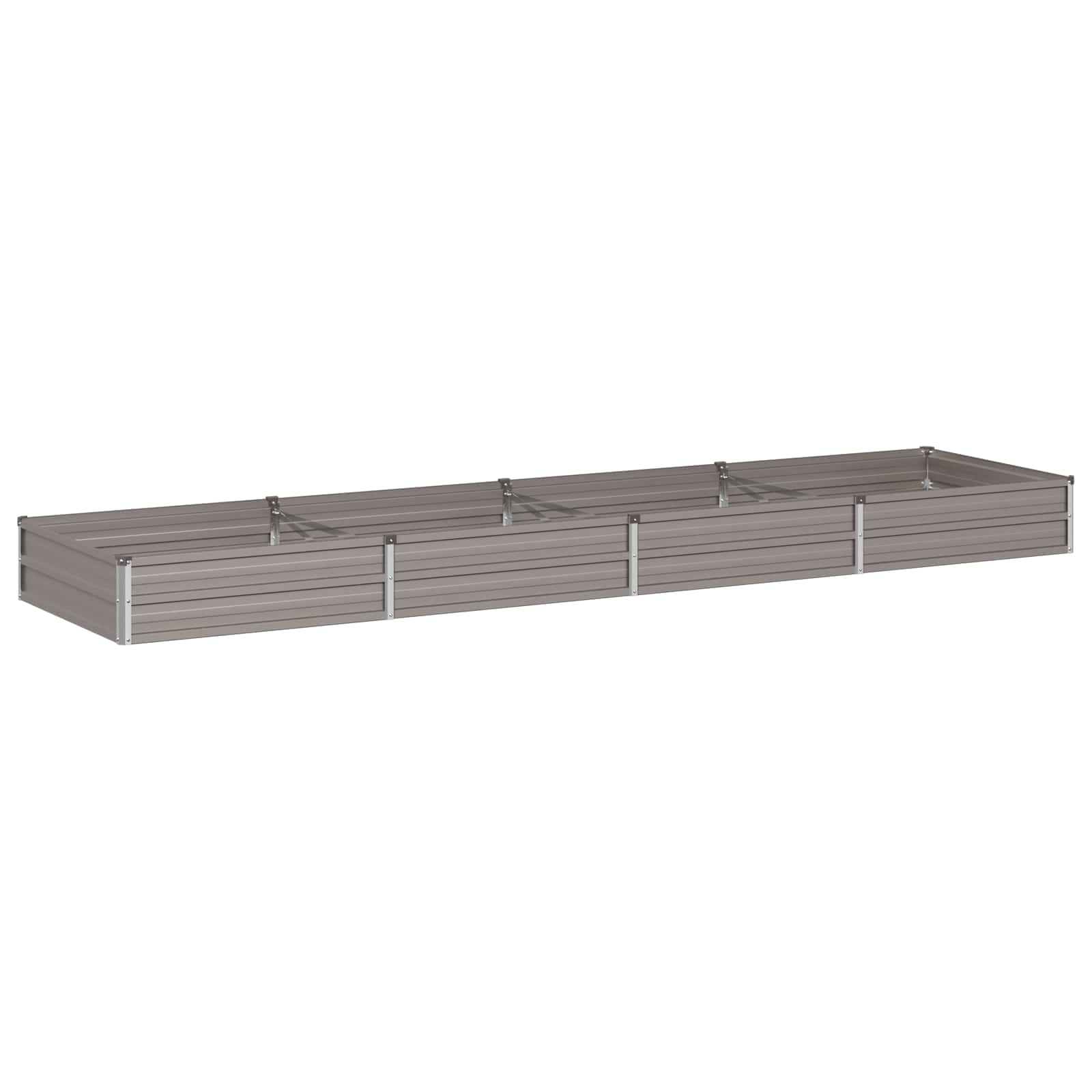 Υψωμένο Κρεβάτι Κήπου Σκ rusty 320 x 80 x 24 εκ. κοντόν
