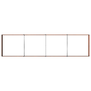 Υψωμένο Κρεβάτι Κήπου Σκ rusty 320 x 80 x 24 εκ. κοντόν