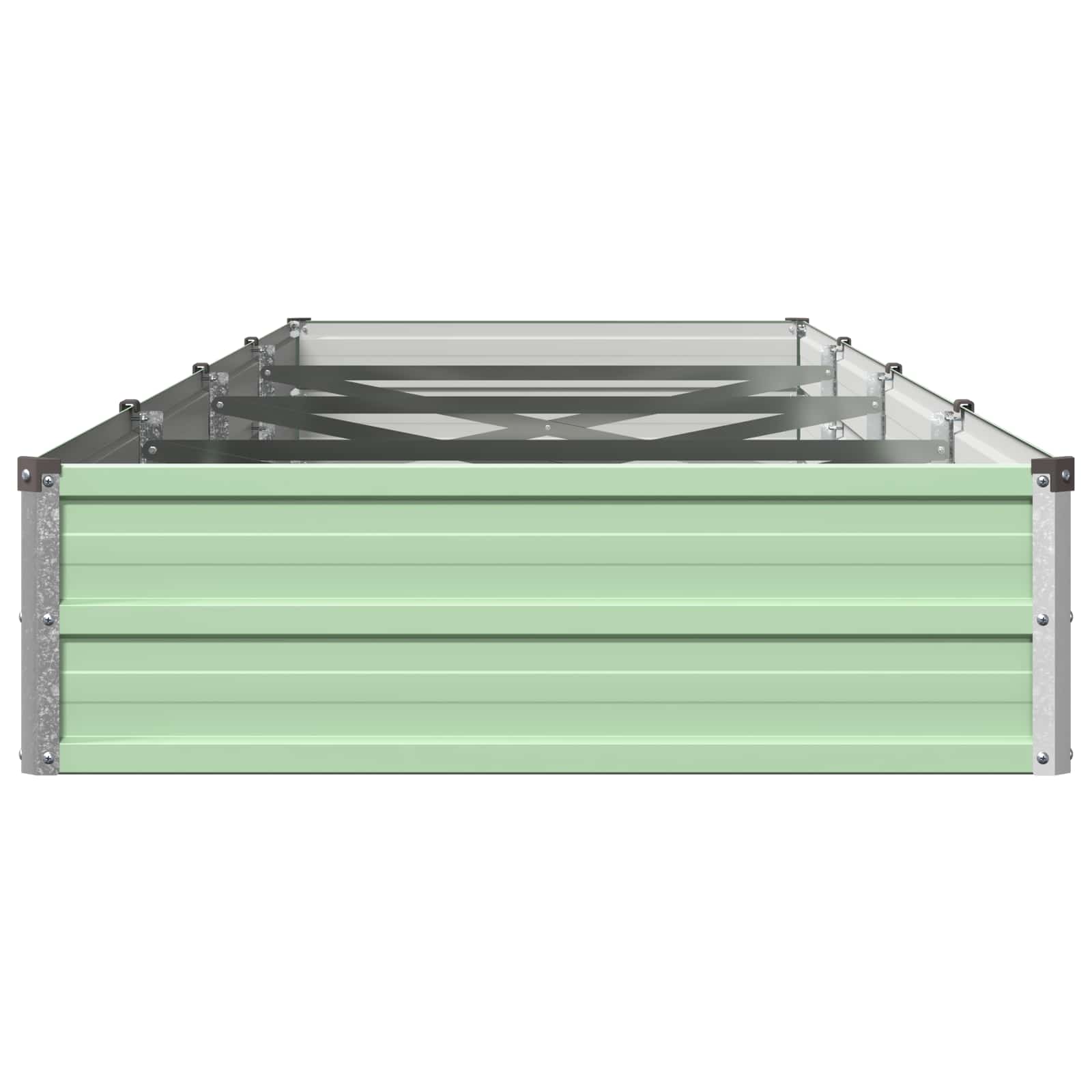 Υψωμένο Κρεβάτι Κήπου Παστέλ Πράσινο 320 x 80 x 24 εκ.