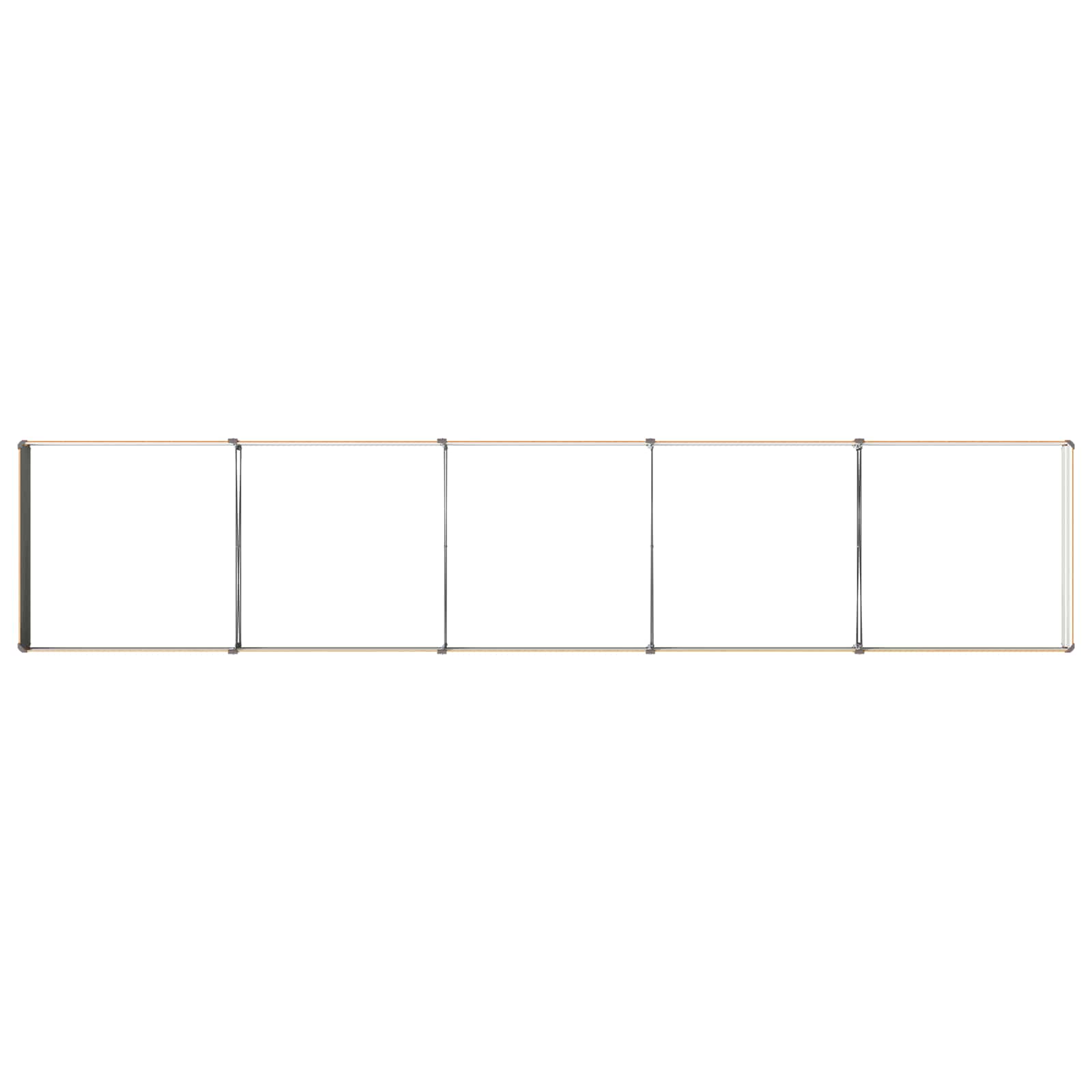 Υψωμένο Κρεβάτι Κήπου Φυσικό 400 x 80 x 24 εκ. - Pakobazaar