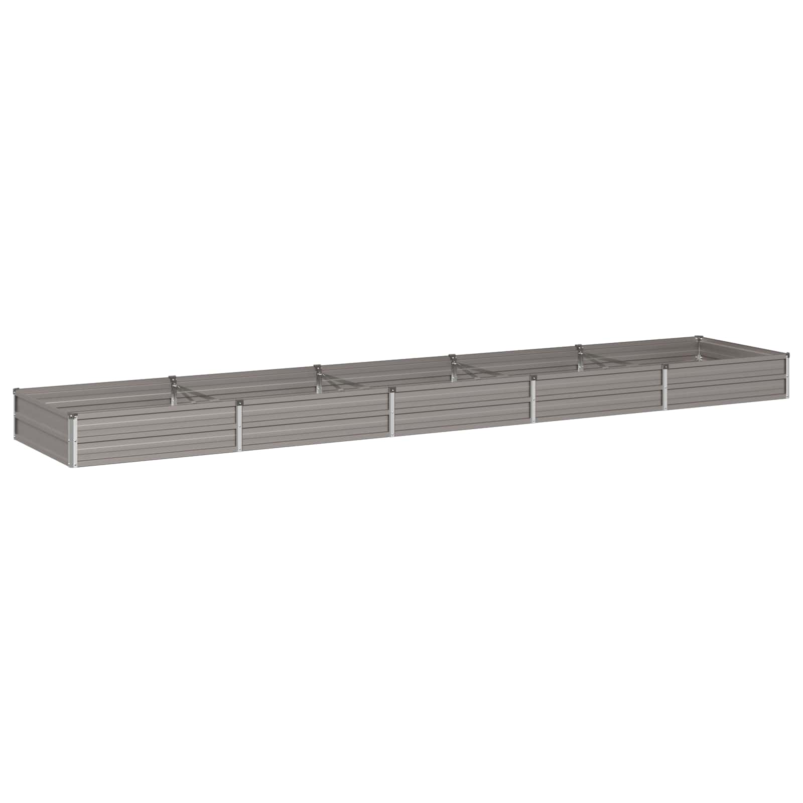 Υψωμένο Κρεβάτι Κήπου Σκ rusty 400 x 80 x 24 εκ. κοντόν