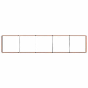 Υψωμένο Κρεβάτι Κήπου Σκ rusty 400 x 80 x 24 εκ. κοντόν