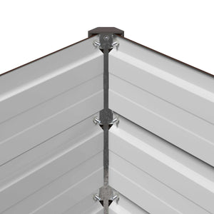 Υψωμένο Κρεβάτι Κήπου Καφέ 480 x 80 x 24 εκ. - Pakobazaar