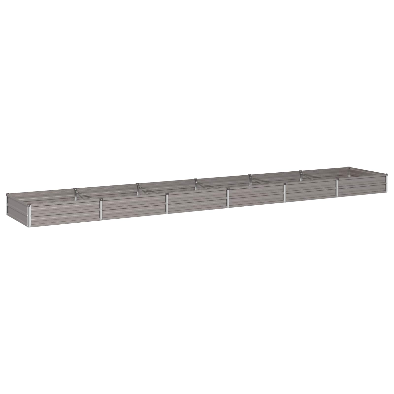 Υψωμένο Κρεβάτι Κήπου Σκ rusty 480 x 80 x 24 εκ. κοντόν - Pakobazaar