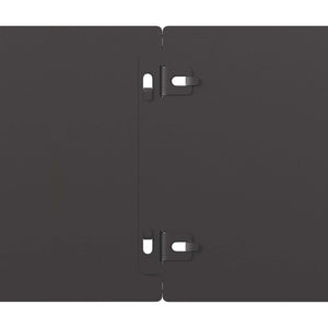 Περίγραμμα γκαζόν 30 pcs 15 x 103 cm Ατσάλι Μαύρο - Pakobazaar