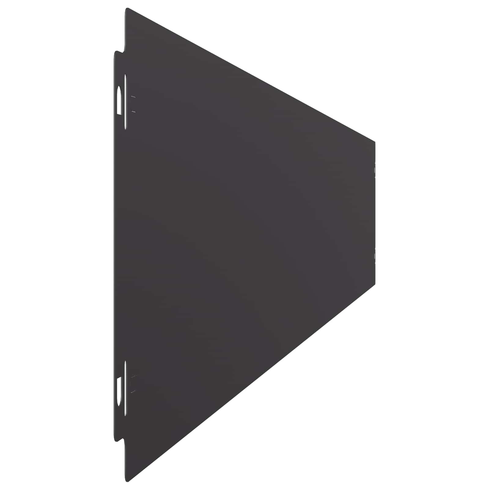 Περίγραμμα γκαζόν 30 pcs 15 x 103 cm Ατσάλι Μαύρο - Pakobazaar