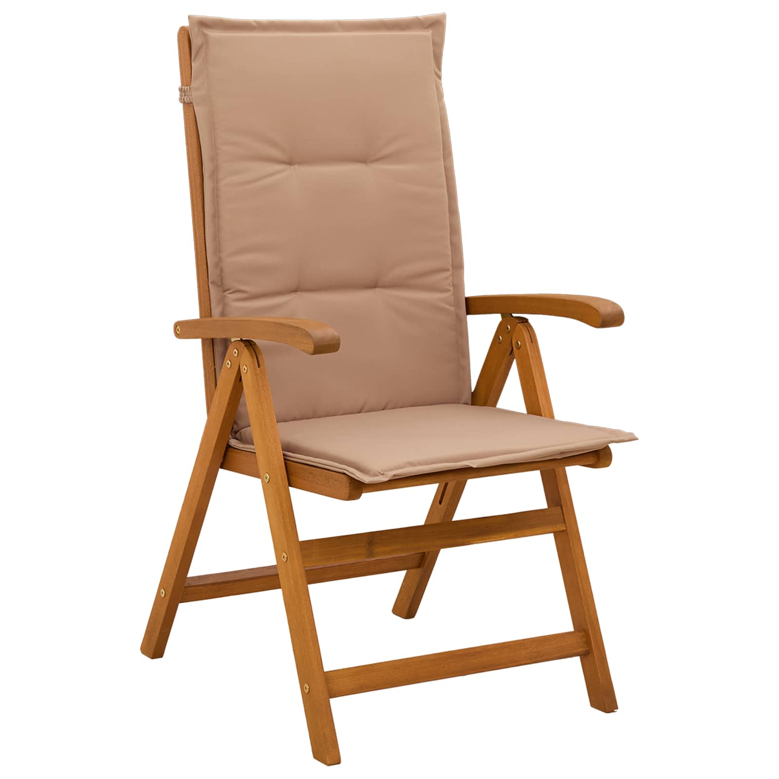 Σετ τραπεζαρίας κήπου 7 τεμαχίων Φυσικό Στερεό Ξύλο Ακακίας