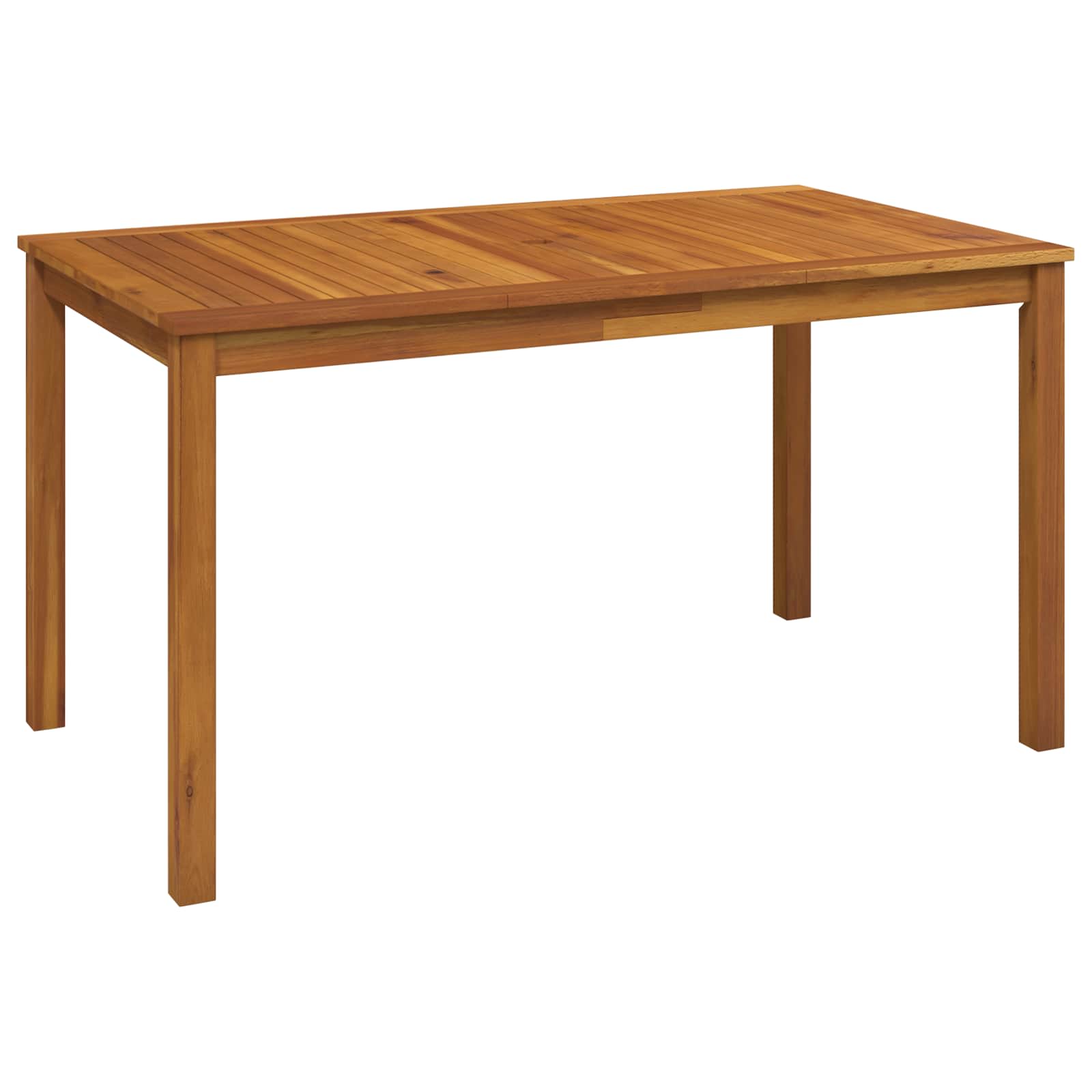 5-Piece Garden Dining Set Φυσικό Στερεό Ξύλο Ακακίας - Pakobazaar