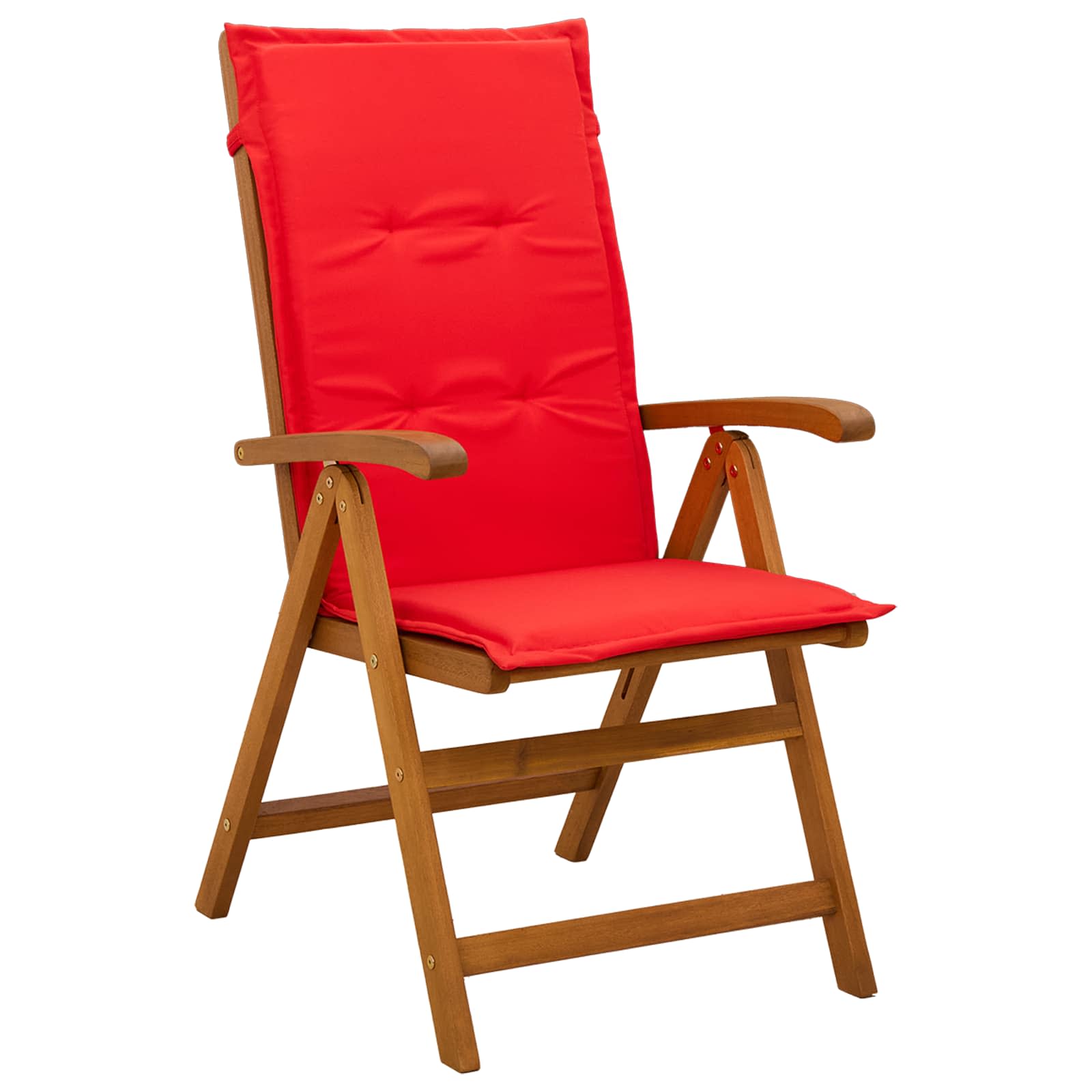Σετ τραπεζαρίας κήπου 7 τεμαχίων Φυσικό Στερεό Ξύλο Ακακίας - Pakobazaar