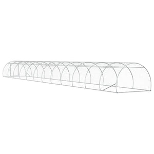 Κοτέτσι Ασημί 1200 x 150 x 100 εκ. Γαλβανισμένος Χάλυβας