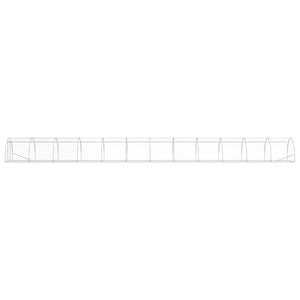 Κοτέτσι Ασημί 1200 x 150 x 100 εκ. Γαλβανισμένος Χάλυβας