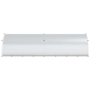 Κοτέτσι Ασημί 400 x 150 x 100 εκ. Γαλβανισμένος Χάλυβας - Pakobazaar