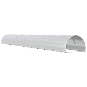 Κοτέτσι Ασημί 1200 x 150 x 100 εκ. Γαλβανισμένος Χάλυβας