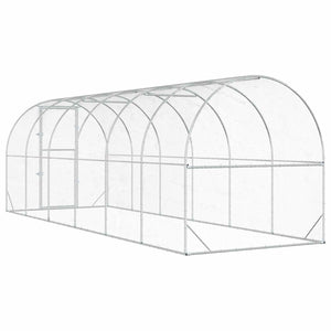 Κοτέτσι Ασημί 600 x 200 x 200 εκ. Γαλβανισμένος Χάλυβας - Pakobazaar